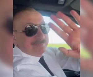 Mehriban Əliyeva Ağdam səfərindən görüntülər paylaşıb