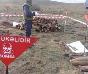Ötən həftə təmizlənən minalı ərazilərin həcmi açıqlanıb