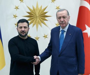 Zelenski sabah Ərdoğanla birlikdə Albaniyaya gedəcək