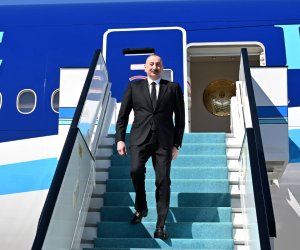 Prezident Albaniyaya səfərə gedib