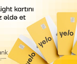 Yelo Bank-dan pulsuz debet kart!