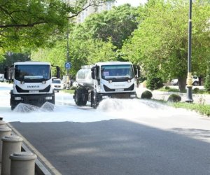 Paytaxtda növbəti təmizlik işləri aparılıb