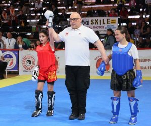 Азербайджанская спортсменка Амина Алиева вышла в финал чемпионата мира по кунг-фу