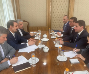 Hikmet Hajiyev holds high-level talks in Iran
