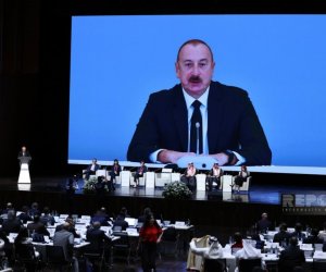 İlham Əliyev "GlobE Network"un altıncı plenar iclasın iştirakçılarınamüraciət edib