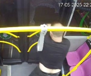 Yasamalda avtobusun şüşəsini sındıran şəxs saxlanılıb