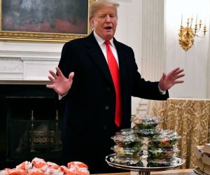 Белый дом рассказал о гастрономических вкусах Трампа