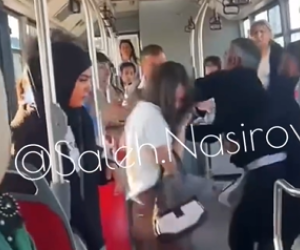 “BakuBus”da ata qızını döyüb