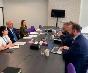 Azerbaijan’s education minister meets Times Higher Education leadership