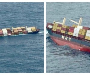 Судно с опасным грузом затонуло в Аравийском море