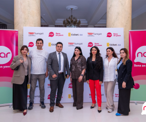 TEDx Sumgait successfully held with Nar as the main partner