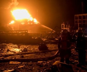 На химзаводе в Китае произошел взрыв