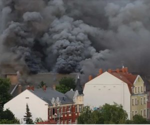 В Германии произошел пожар в здании бывшей государственной оперетты