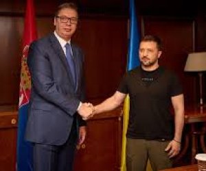 Aleksandar Vuçiç Zelenski ilə görüşüb