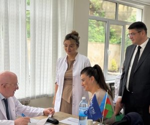 Xankəndi və Xocalıda əhaliyə səyyar tibbi xidmət göstərilib