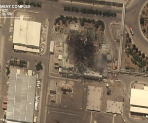 Satellite images show damage to Iran’s Natanz nuclear site after Israeli strike