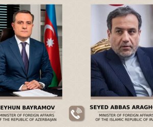 Azərbaycan və İran XİN rəhbərləri arasında telefon danışığı olub