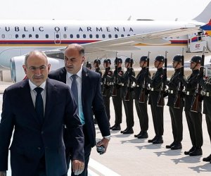Paşinyan Türkiyədə işgüzar səfərdədir