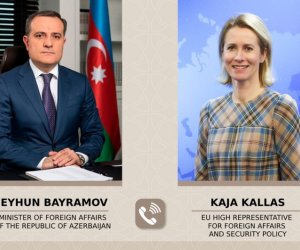 
Байрамов обсудил с Каллас ситуацию в регионе на фоне эскалации между Израилем и Ираном