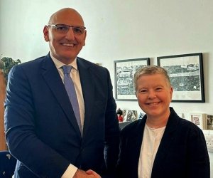 Elchin Amirbayov discusses Azerbaijan-Armenia normalization with Irish officials
