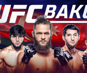 Bakıda UFC döyüş gecəsinə start verilib - Video