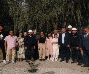Leyla Əliyeva və Arzu Əliyeva Altıağac Milli Parkını ziyarət ediblər