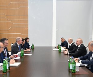 Azerbaijan’s Aliyev meets Italian minister to discuss energy, reconstruction projects