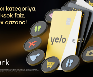 Yelo kartların cashback şərtləri yeniləndi - daha çox limit, daha yüksək cashback!