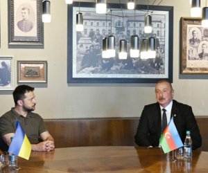 Zelenski İlham Əliyevə başsağlığı verib