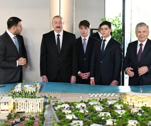 Prezidentlər“Sea Breeze” istirahət mərkəzində olublar