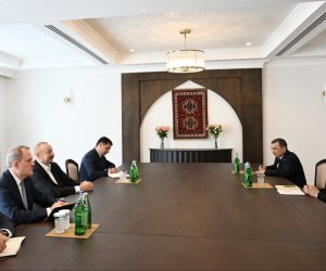 Prezident Xankəndində qəbul keçirib
