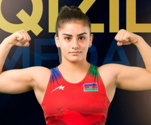 Гюнай Гурбанова стала чемпионкой Европы по борьбе