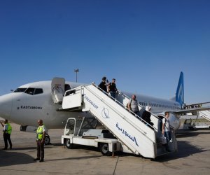 Türkiyədən Suriyaya ilk uçuş baş tutub