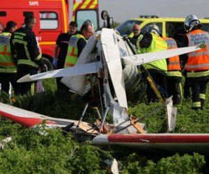 Fransada təyyarə qəzaya uğrayıb, pilot ölüb