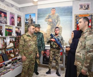 Hərbi prokuror Naxçıvanda sərhədçilərlə görüş keçirib