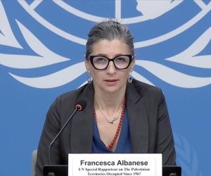 U.S. sanctions UN human rights rapporteur Francesca Albanese