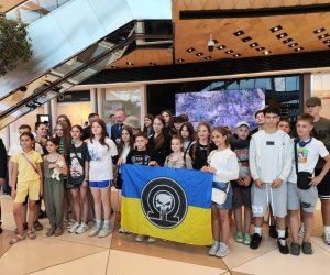 Украинские дети прибыли в Баку на реабилитацию