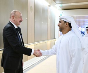 Президент Ильхам Алиев поделился публикацией в соцсети X о визите в ОАЭ