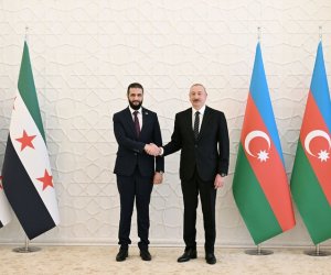 Prezident Əl Şaraa ilə görüşüb - Yenilənib