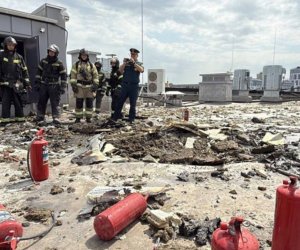 Украинский беспилотник попал в российский стадион