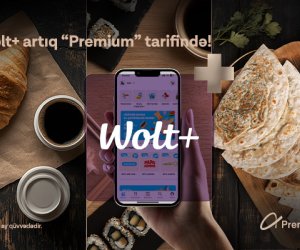 
Azercell-dən “Premium” tarif istifadəçilərinə 6 aylıq pulsuz “Wolt+” abunəliyi!