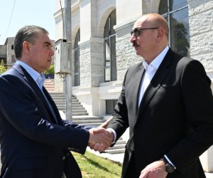 İlham Əliyev Qurbanqulu Berdiməhəmmədovun səfəri ilə bağlı paylaşım edib