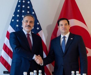Fidan Rubio ilə Suriyadakı vəziyyəti müzakirə edib