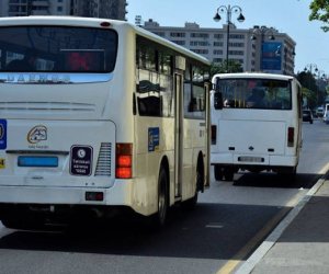 26 nömrəli marşrutun avtobusları yenilənir