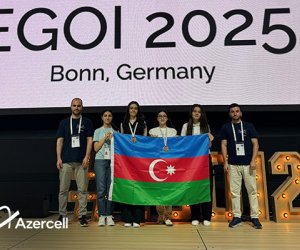 Azercell-in dəstəklədiyi milli komanda Avropa Qızlar İnformatika Olimpiadasında uğur qazanıb