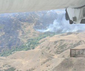 Qarabağda dağlıq ərazidəki yanğınların söndürülməsinə51 texnika, 4 helikopter cəlb olunub