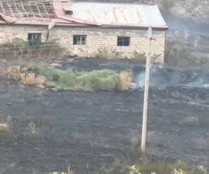 Şuşada yanğının səbəbi elektrik qısaqapanması olub