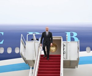 İlham Əliyev ABŞ-yə işgüzar edib