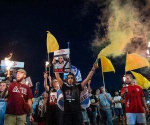 Tel-Əvivdə İsrail hökumətinə qarşı etiraz aksiyası keçirilir