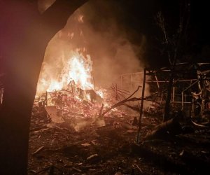 Российские дроны атаковали Бучу, трое раненых